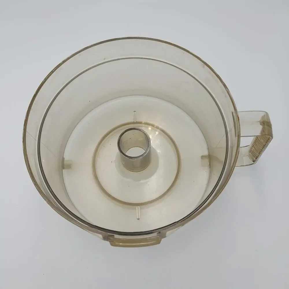 Vintage General Electric GE Food Processor D3FP1B Replacement Part Plastic Bowl‎
